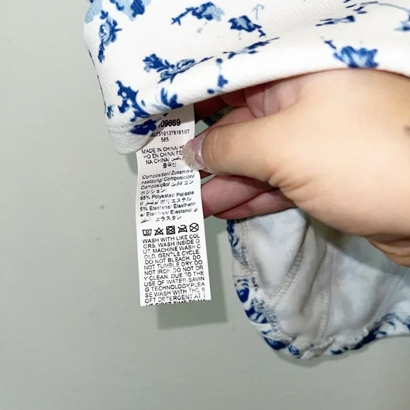 Shein floral corset style crop tank top bundle - Picture 16 of 16